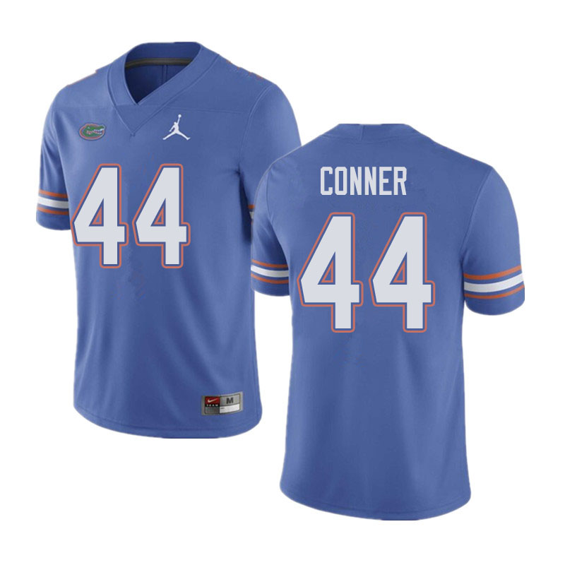 Jordan Brand Men #44 Garrett Conner Florida Gators College Football Jerseys Sale-Blue
